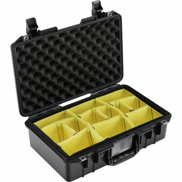 Pelican Black Protective Case, 19.17"L x 12.8"W x 6.9"D 014850-0041-110 - main