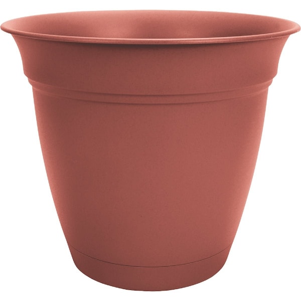 Hc Companies Eclipse 16'' Clay Planter with Saucer ECA16000E35 - main