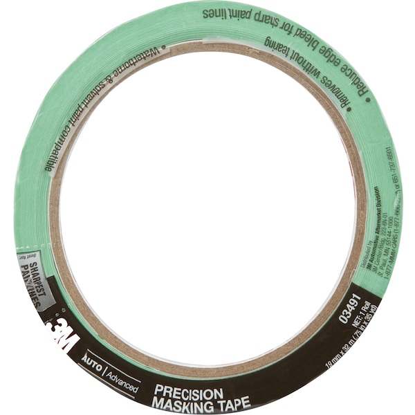 3M Precision Masking Tape, 3/4 in X 35 yd, 03491, 24PK 3491 - main