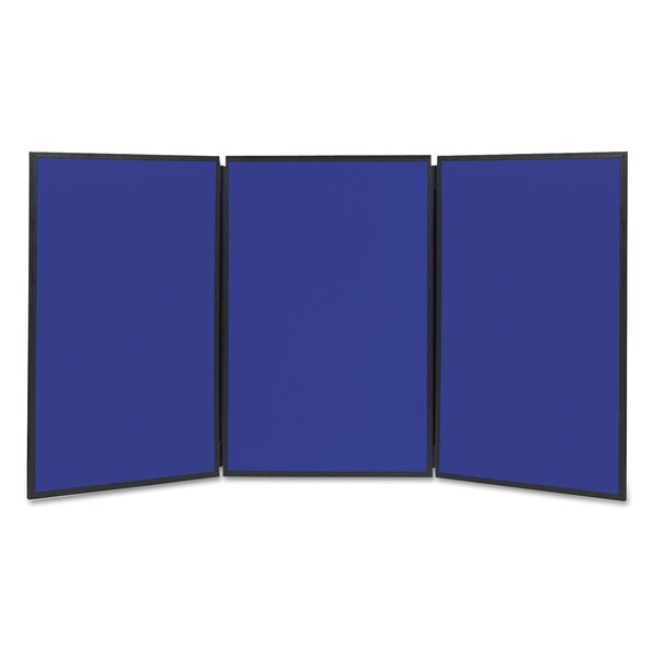 Quartet Display Systm, 72"x36", Bl/Gry Surface, Blk SB93513Q - main