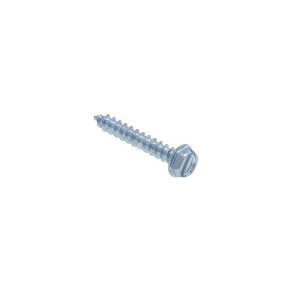 Metallics #8-15 x 1-1/4" Hex Washer Head Screw, Zinc JDS162 - main