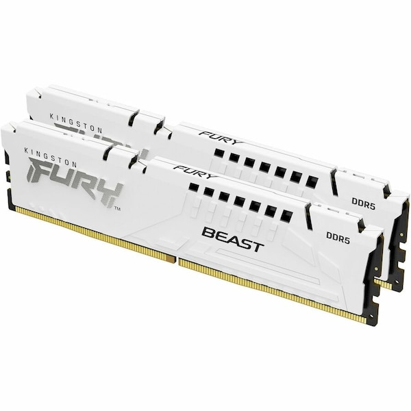 Kingston 32GB 6000MT/s DDR5 CL30 DIMM (Kit of 2) FURY Beast White EXPO KF560C30BWEK2-32 - main