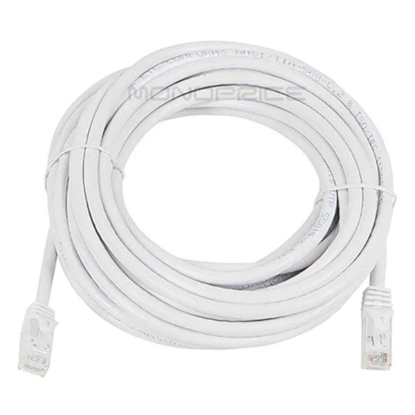 Monoprice FLEXBOOT CAT6 24AWG CABLE_ 25FT WHITE 9826 - main