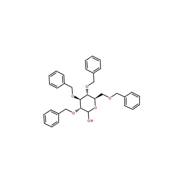 Ak Scientific 2, 3, 4, 6-Tetra-O-benzyl-D-glucopyranose (5g), CAS 4132-28-9 W0113-5g - main