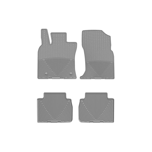 Weathertech Grey, Front and Rear All Weather Floor Mats W564GR-W464GR - main