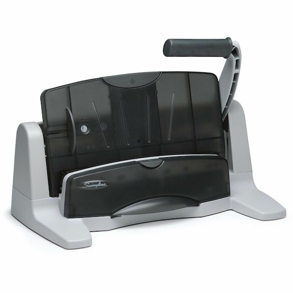 Swingline LightTouch HeavyDuty Punch, Black SWI74357 - main