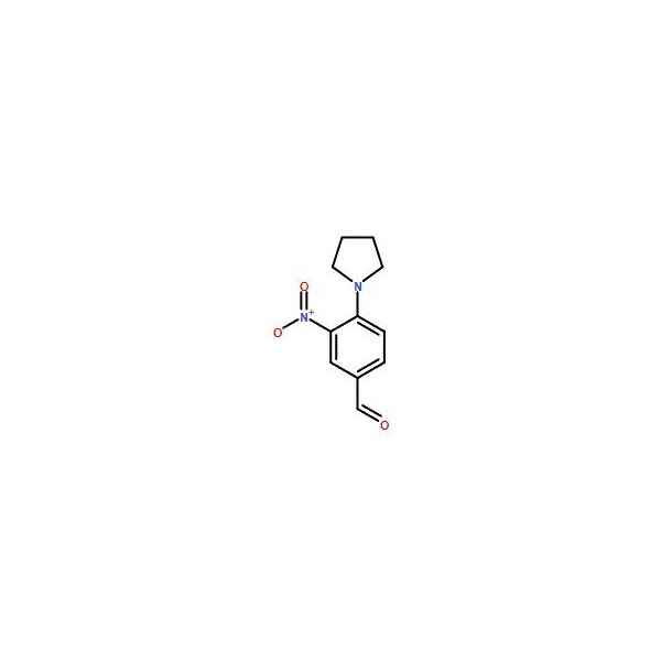 Ak Scientific 3-Nitro-4-(1-pyrrolidinyl)benzenecarbaldehyde (1g), CAS 284679-97-6 9135AD-1g - main