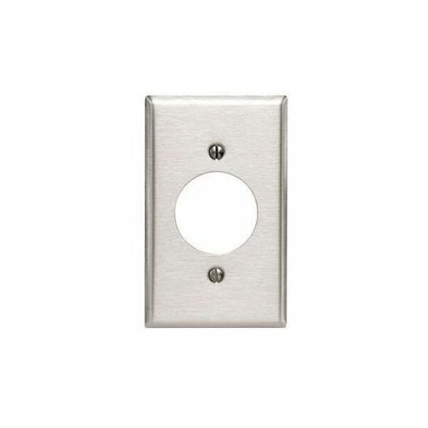 Leviton Wall Plate, Stainless Steel 84028 - main