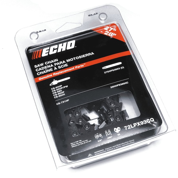 Echo SUPER 70 CHAIN FOR 27 BAR 72LPX93CQ - main