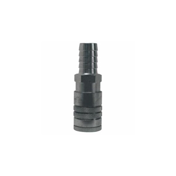 Dixon Valve Air Chief Industrial Semi-Auto Coupler Standard Hose Barb, 1/2 in ID, 1/2 in Body Size, Steel 238-DC1045 - main