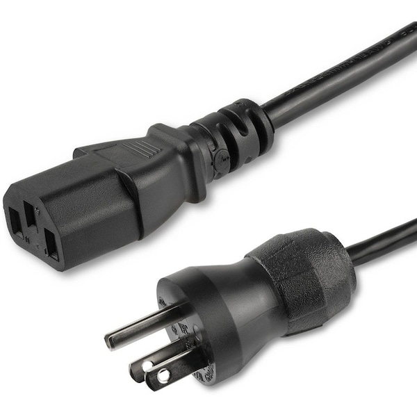 Startech.Com 10ft Hospital Power Cord, NEMA 5-15P/C13 PXTMG10110 - main