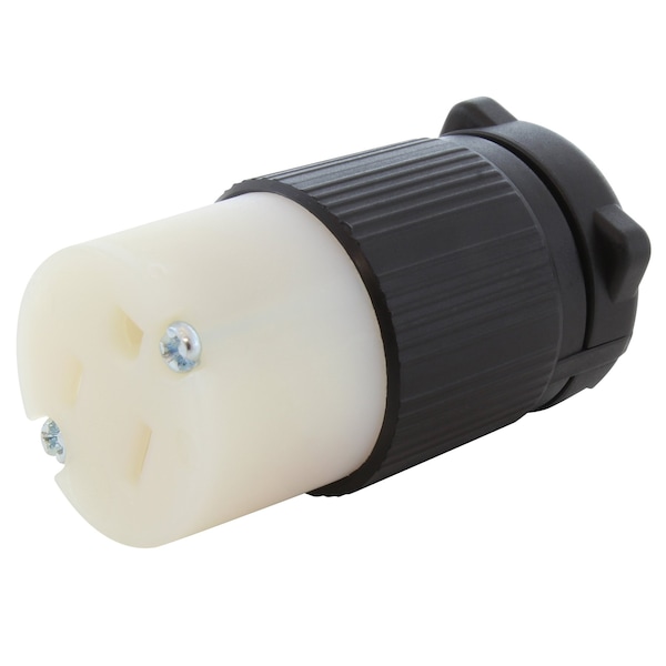 Ac Works Connector, NEMA 5-15R Female, 15A 125V, Industrial Grade, DIY Cord Repair AS515R - main