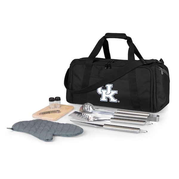 Picnic Time Family Of Brands NCAA Kentucky Wildcats BBQ Kit Grill Set & Cooler, BBQ Accessories 757-06-175-264-0 - main