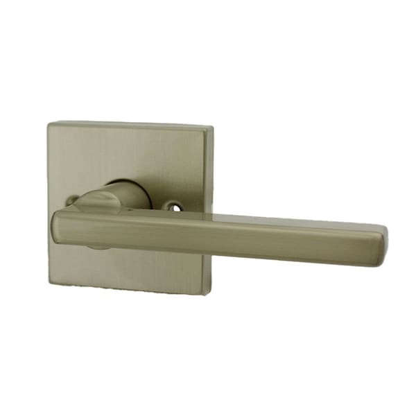 Kwikset Residential Handlesets Single Cylinder Inside Trim Reversible Satin Nickel 966HFLSQT-15.UNIV - main