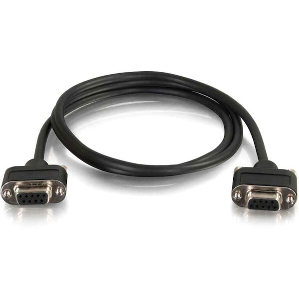 C2G 3ft CMG DB9 Null Modem F-F 52174 - main