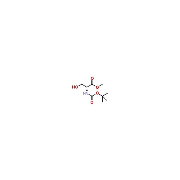 Ak Scientific Boc-L-serine methyl ester (25g), CAS 2766-43-0 E593-25g - main