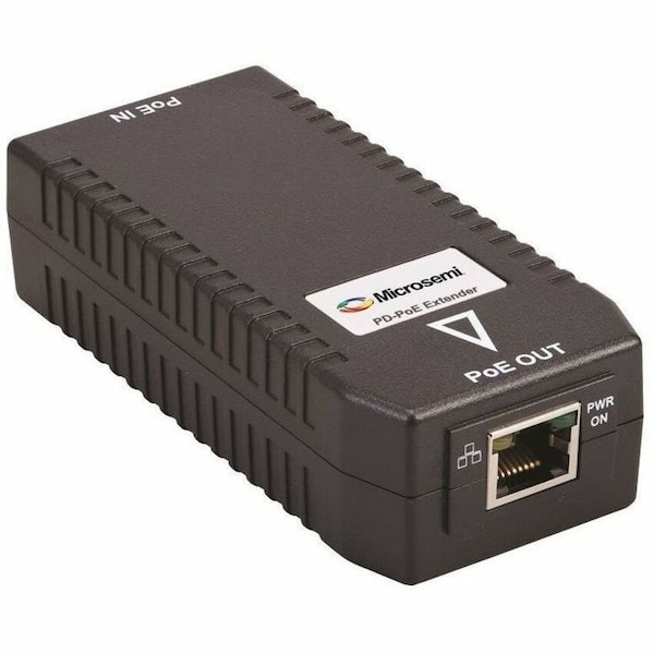 Microchip Microsemi 1-Port, Extends PoE Range by Additional 100m, 802.3af /802.3at Output Power PD-POE-EXTENDER - main