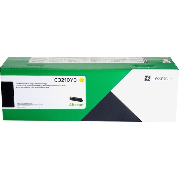 Lexmark Yellow Toner Cartridge 1.5K YLD C3210Y0 - main