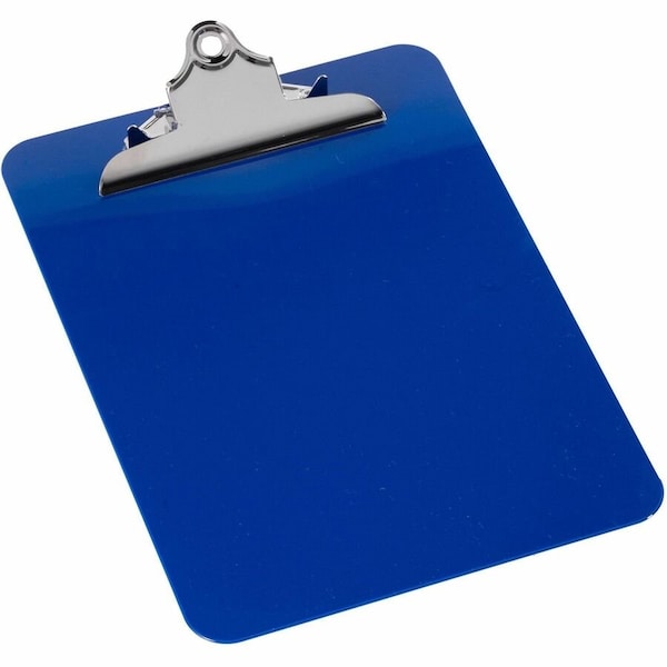 Nature Saver Recycled Plastic Clipboard, 9" x 12-1/2", Blue 1542 - main