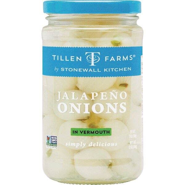 Tillen Farms 12 Oz. Jalapeo Onions in Vermouth 300303 - main