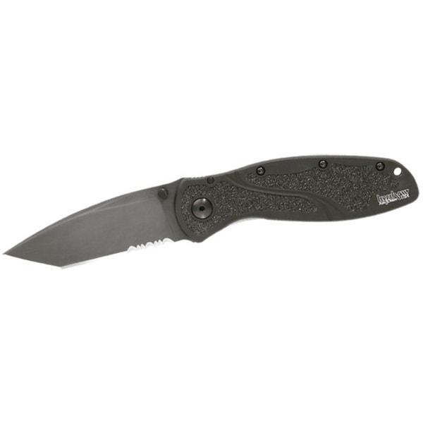 Kershaw Blur Knife, Serrated Blade 1670TBLKST - main
