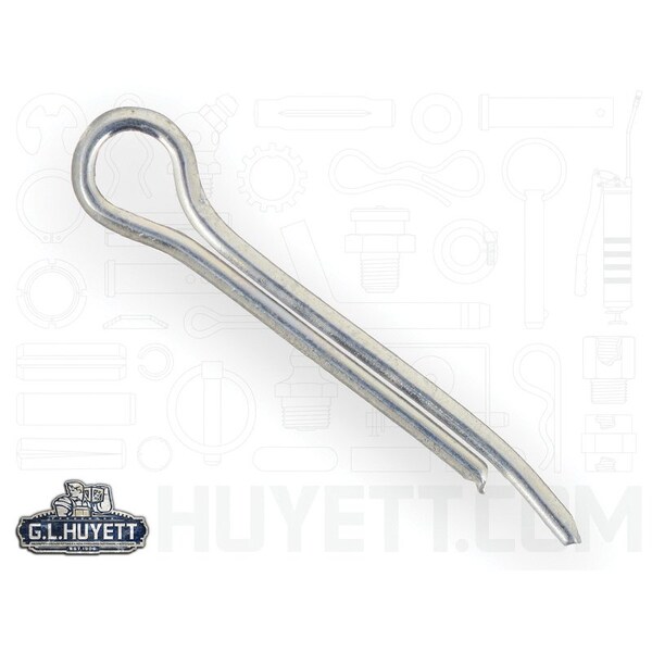 Huyett Hammerlock Cotter Pin, Zinc Plated Carbon Steel, 0.062 in Dia x 0.500 in Effective Length CPHZ-062-0500 - main