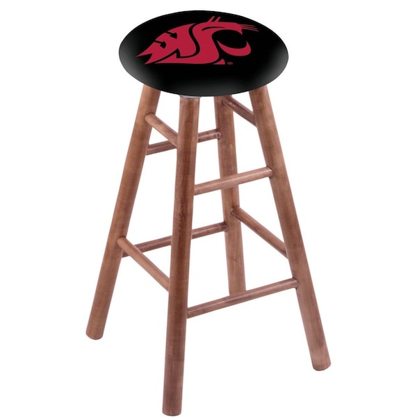 Holland Bar Stool Co Maple Bar Stool, Medium Finish, Washington State Seat RC30MSMed - main