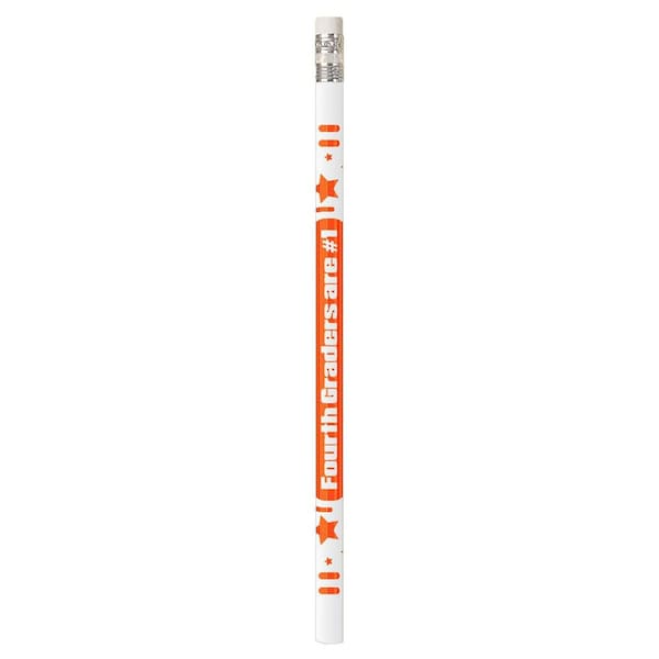 Musgrave Pencil Co 4th Graders Are #1 Motivational Pencils, 144PK MUS2207G - main