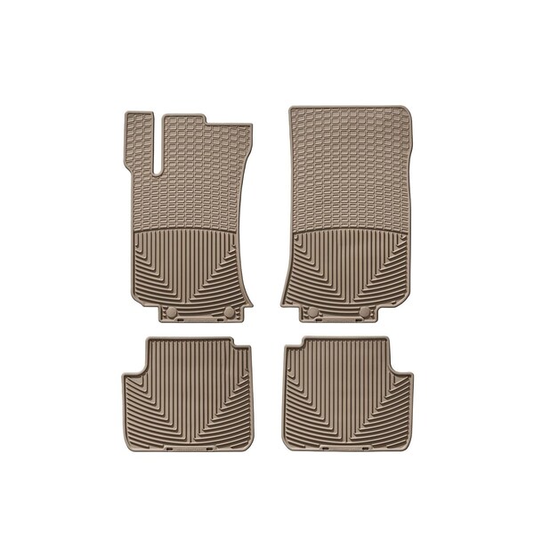 Weathertech Tan, Front and Rear All Weather Floor Mats W104TN-W106TN - main