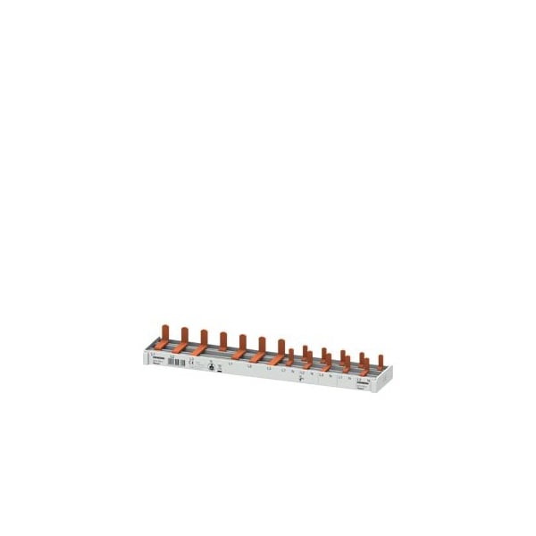 Siemens compact Pin Busbar, 10mm2 connection: 3p/N RCCB N-right 1x RCCB 4-pole+1x MCB 5ST3785-0 - main