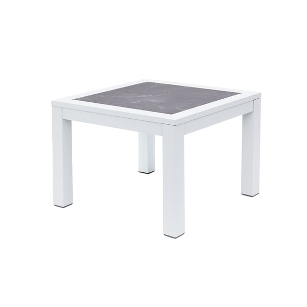 Bfm Seating Belmar Inlay End Table PH6105PR-WH - main