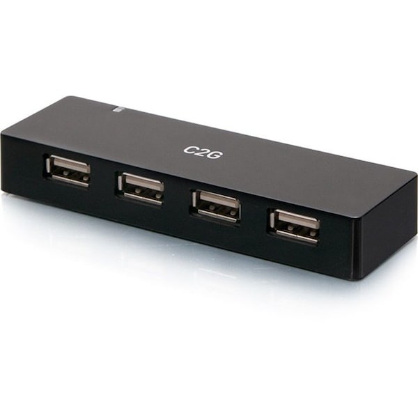 C2G 4-PORT USB-A HUB WITH 5V 2A POWER SUPPLY C2G54463 - main