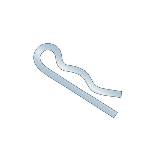 Huyett Bridge Pin, Zinc Plated Spring Steel, 0.054 in Wire Dia x 0.906 in Length x Fits 9/64 in Shaft BP-120 - main