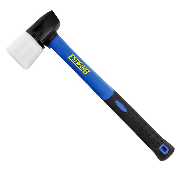 Estwing Replacement No Mar Fiberglass Flooring Mallet with Rubber Head and Padded Grip for Flooring Nailers RPESTM - main