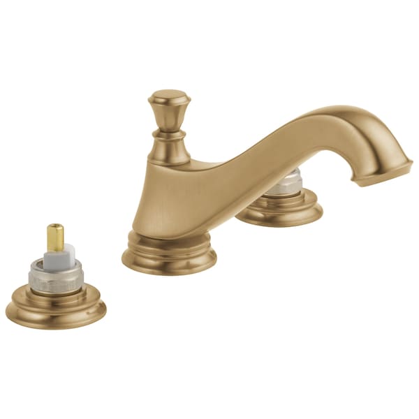 Delta 3-hole 6-16" installation Hole Widespread Lavatory Faucet, Champagne Bronze 3595LF-CZMPU-LHP - main