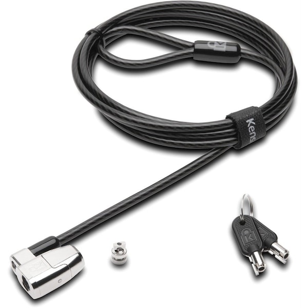 Kensington Laptop Lock, 6 ft L, 7/10 in dia., Keyed K64435WW - main