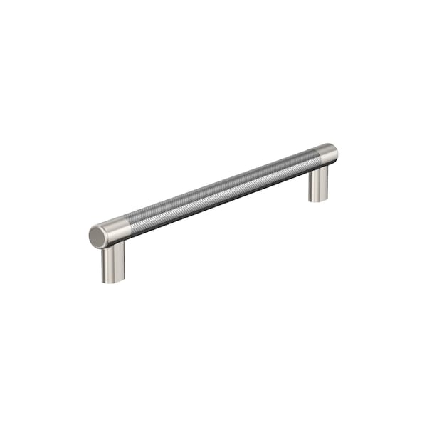 Amerock Esquire 12 inch 305mm Center-to-Center Polished Nickel/Stainless Steel Appliance Pull BP54040PNSS - main