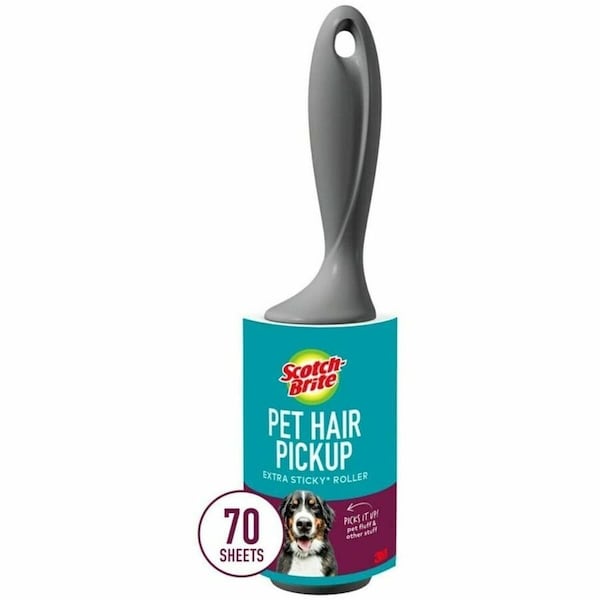 Scotch-Brite Pet Hair Roller, Gray 839RS-70 - main