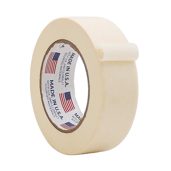 Wod Tape 1.5 inch W x 5.5 Mil Thick, Cream, Rubber Adhesive, 24 PK WOD MT5-01500-24-60-CRE - main