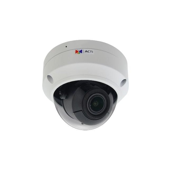 Acti 2MP Outdoor Zoom Dome with D/N, Adaptive IR, Superior WDR, SLLS, 4.3x Zoom Lens Z812 - main
