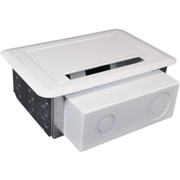 Legrand Wiremold Evolution Series 2-Gang Wall Box - 2-gang - White - Steel EFSB2 - main