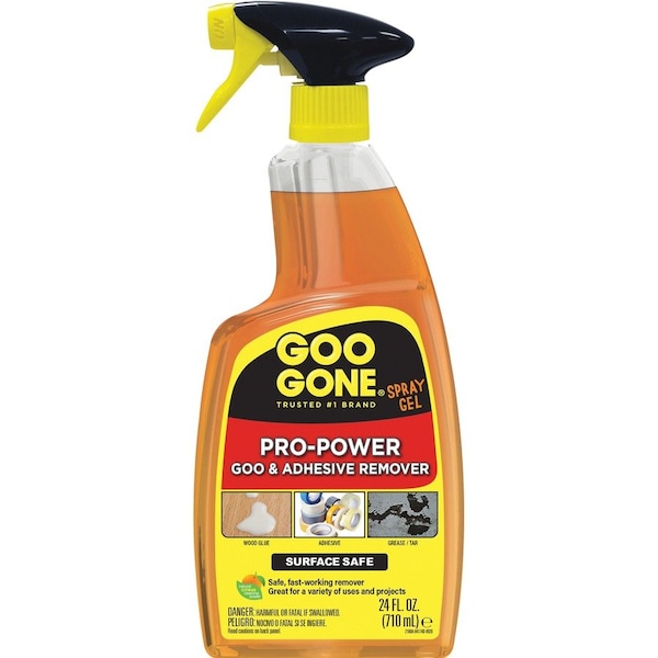 Goo Gone Adhesive Remover, Orange, 24 oz, Trigger Spray Bottle 2180A - main