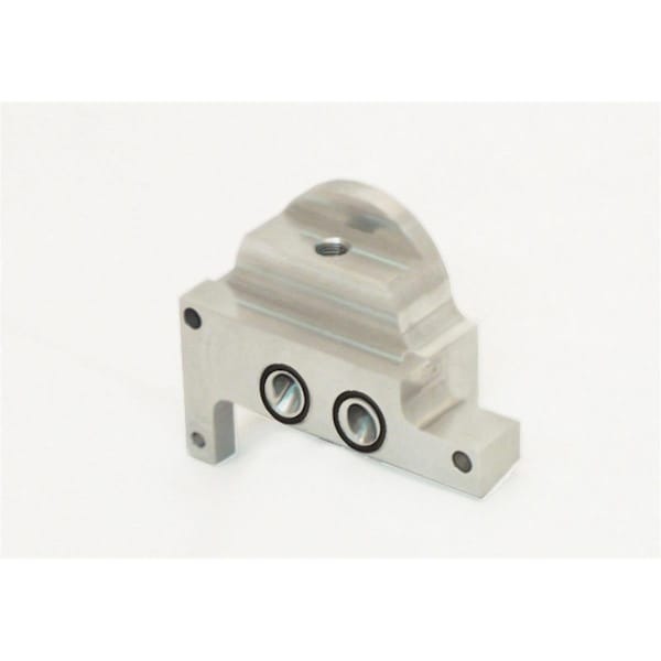 Water World 22-631 Billet Aluminum Spin-On Oil Filter Mount for Chevy LS1 GM LS Pan WA3608165 - main