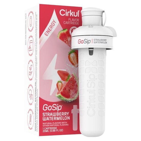 Cirkul GoSip Strawberry Watermelon Flavor Cartridge 0.68 fl. oz. 850021373450 - main