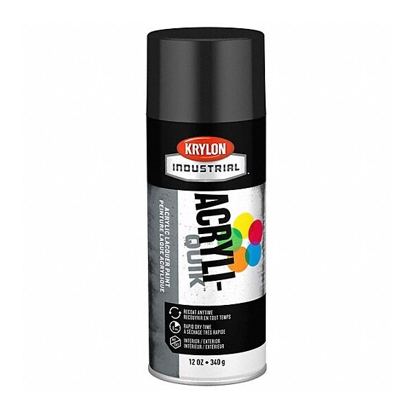 Krylon Industrial 5-Ball Int/Ext Gloss Black K01601A07 - main