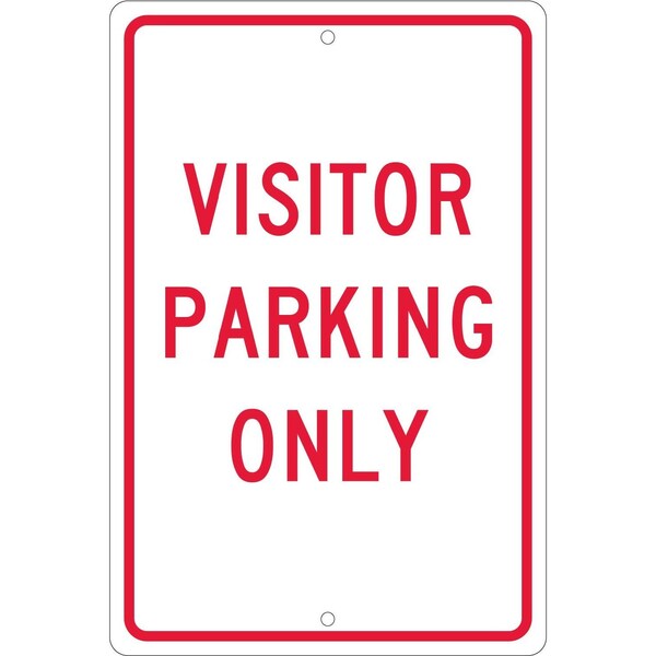 Nmc Visitor Parking Only Sign, TM7H TM7H - main
