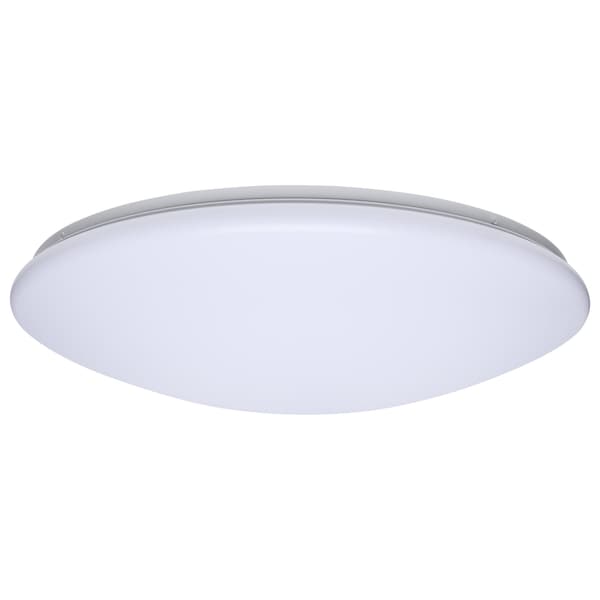 Nuvo 19in. LED Cloud Fixture 25W 27K/30K/35K/40K/50K CCT Selectable Round Shape White Finish 120V 62/1858 - main