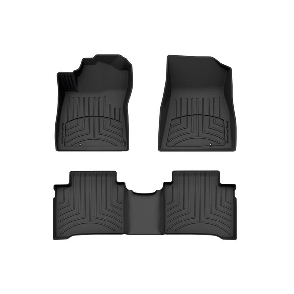 Weathertech Black, Front and Rear FloorLiner HP 441776-1-2IM - main