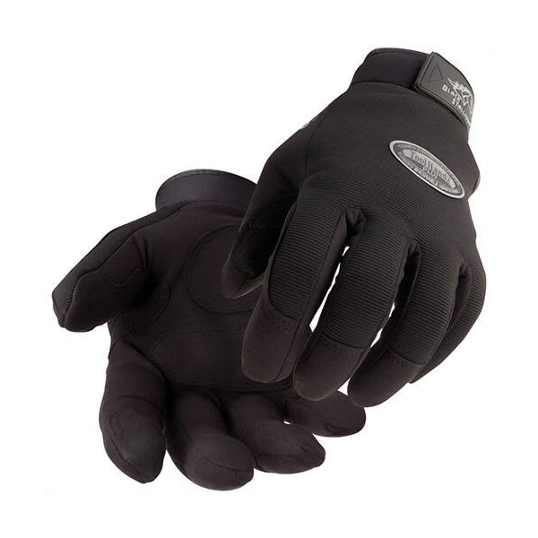 Black Stallion Mechanics Glove, 2XL, Spandex/Synthetic Leather, Black, TPR Cuff, Index Finger and Palm Coating 99PLUSXXL-BLK - main