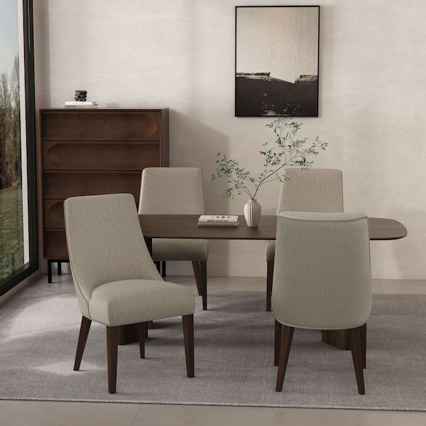 Manhattan Comfort Beever Dining Chair in Taupe, 4PK 2-DC103-TP - main